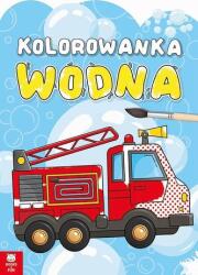 praca zbiorowa Kolorowanka wodna pojazdy