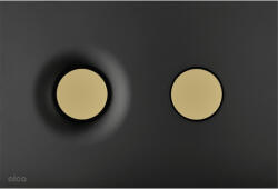 AlcaPlast/Alcadrain Alcadrain /Alcaplast Dot. Dot. Nyomólap a falsík alatti szerelési rendszerekhez, fekete-matt/arany-matt M1978-7 (M1978-7)