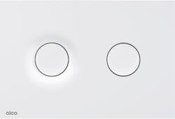 AlcaPlast/Alcadrain Alcadrain /Alcaplast Dot. Dot. Nyomólap a falsík alatti szerelési rendszerekhez, fehér-matt M1976 (M1976)