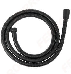 FERRO Fekete acél zuhanycső 150 cm W33 (W33) - ontozovilag