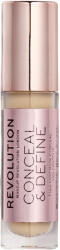 Revolution Beauty Conceal & Define Течен коректор, C5, 4 g - ozone