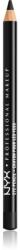 NYX Professional Makeup Eye and Eyebrow Pencil прецизен молив за очи цвят Black 1.2 гр