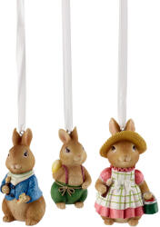 Villeroy and Boch V&B Bunny Tales függő dísz szett 3részes, Nyuszik (35-9389-0002)