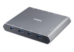 ATEN Switch KVM Duo Flex 2 porturi 4K DisplayPort USB-C cu PD , ATEN US3311 (US3311)