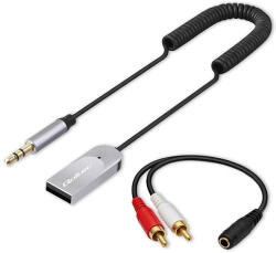 Qoltec Bluetooth-os audio transmitter és okostelefon kihangosító, beépített mikrofonnal. 56983 (56983)