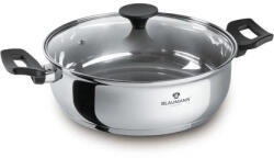 BLAUMANN Gourmet Line rozsdamentes acél lábas fedővel, bakelit fogóval, 28 cm (BL-3859)