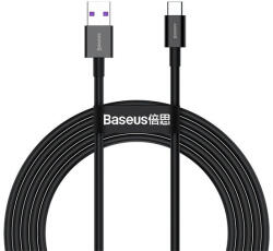 Baseus Superior USB / USB-C töltő- és adatkábel, 66W, 2m, fekete