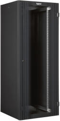 Legrand hálózati állószekrény 19'' 42U SZÉL: 600 MÉLY: 800 MAG: 2026 komplett antracit szimpla üvegajtós MAX: 400 kg lapraszerelt Linkeo