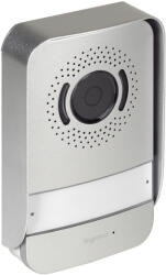 Legrand 2 vezetékes EASYKIT kaputelefon kiegészítő: kaputábla és esővédő keret: színes videó, alumínium előlap, címketartós nyomógomb, 1 vagy 2 lakásos használatra konfigurálható