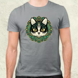 Magnolion Díszes cica v2 férfi póló (20117)