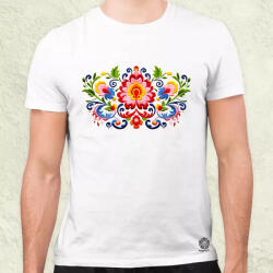 Magnolion Magyar népi motívum v1 férfi póló (8428)