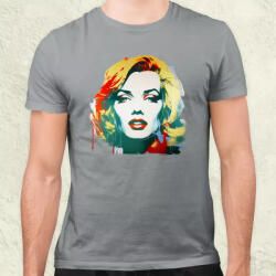 Magnolion Marilyn Monroe portré v4 férfi póló (8690)