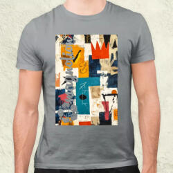 Magnolion Absztrakt graffiti v1 férfi póló (27986)