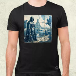 Magnolion Csempe művészet Csillagok háborúja v3 férfi póló (21243)