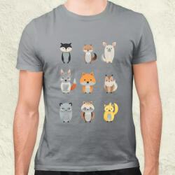 Magnolion Rajzfilm állat kollekció v7 férfi póló (6254)