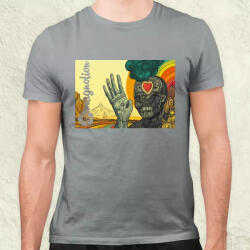 Magnolion Spirituális béke v2 férfi póló (28080)