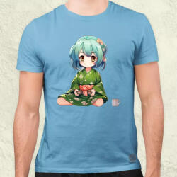 Magnolion Chibi Gésa teázik v3 férfi póló (8587)