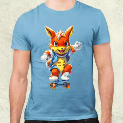 Magnolion Retró Pokémon fanart v3 férfi póló (8479)