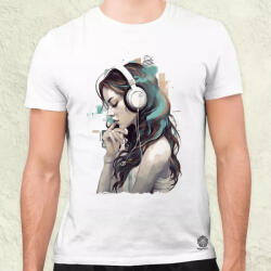 Magnolion A zene ritmusa v5 férfi póló (3769)