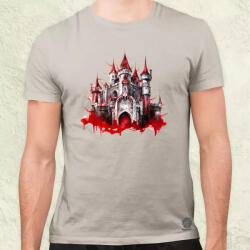 Magnolion Drakula vára v2 férfi póló (5757)