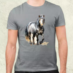 Magnolion Izlandi ló v4 férfi póló (7783)