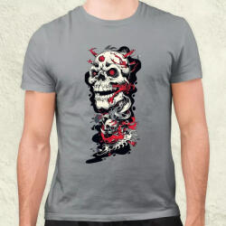 Magnolion Szörny koponya v2 férfi póló (24046)