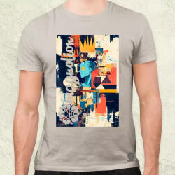 Magnolion Absztrakt graffiti v6 férfi póló (27991)