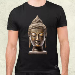 Magnolion Buddha szobor v1 férfi póló (7674)