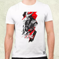 Magnolion Viking plakát v6 férfi póló (27157)