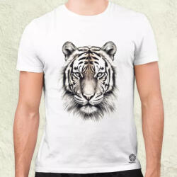 Magnolion Tigris portré férfi póló (3484)