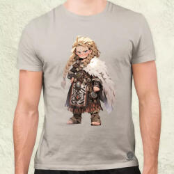 Magnolion Chibi harcos leány v3 férfi póló (6779)