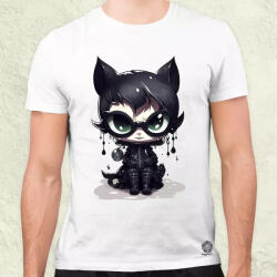 Magnolion Kawaii macskalány v2 férfi póló (4640)