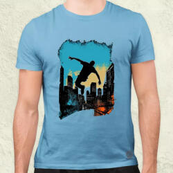 Magnolion Street art a városban v2 férfi póló (3454)