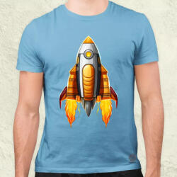 Magnolion Játék űrhajó v2 férfi póló (8661)