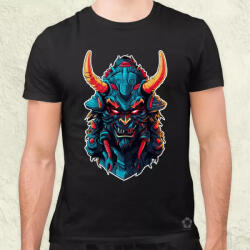 Magnolion Szamuráj maszk v11 férfi póló (5291)