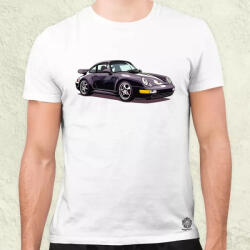 Magnolion Porsche 911 rajz v8 férfi póló (20947)