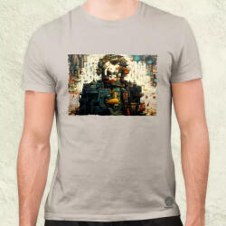 Magnolion Pareidolia Joker város fantázia v3 férfi póló (6979)