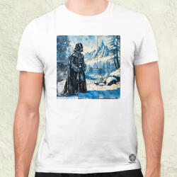 Magnolion Csempe művészet Csillagok háborúja v6 férfi póló (21246)