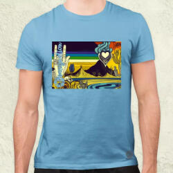 Magnolion Spirituális béke v10 férfi póló (28062)