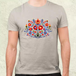 Magnolion Magyar népi motívum v4 férfi póló (8436)