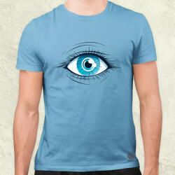 Magnolion Minimál szem v1 férfi póló (19683)