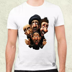Magnolion System of a Down karikatúra v1 férfi póló (7559)