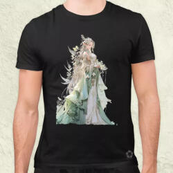 Magnolion Chibi elf hercegnő v4 férfi póló (6776)