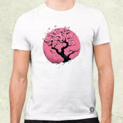 Magnolion Minimalista sakura fa v8 férfi póló (3039)