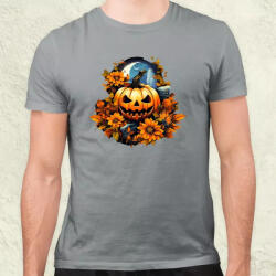 Magnolion Halloween tök v3 férfi póló (8373)