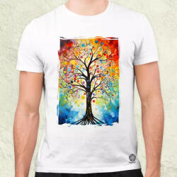 Magnolion Élet fája fantázia v2 férfi póló (7741)