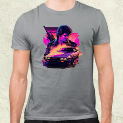 Magnolion Retró hullám KITT v2 férfi póló (889)