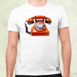 Magnolion Festett telefon v1 férfi póló (20139)