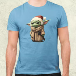 Magnolion Xmas Baby Yoda férfi póló (832)
