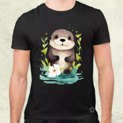 Magnolion Cuki tengeri vidra férfi póló (19633)